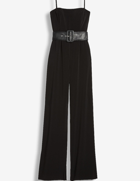 Express Pants - Express  High Waisted Jumpsuit